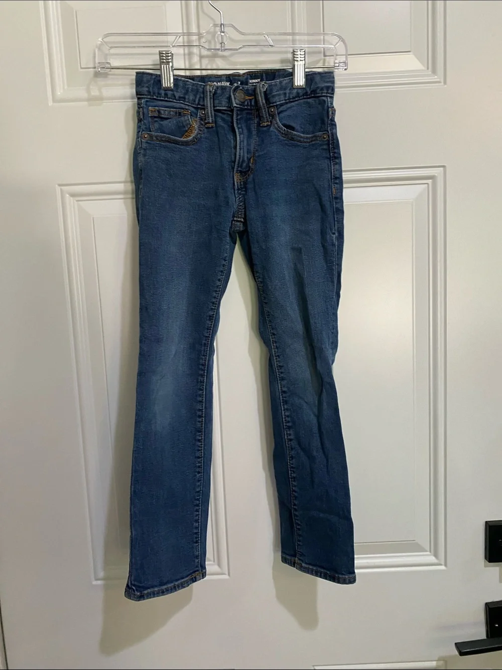 Old Navy Kids Dark Blue Straight-Leg Jeans